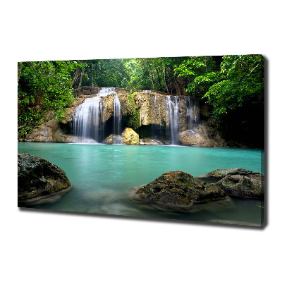 Canvas wall art Waterfall