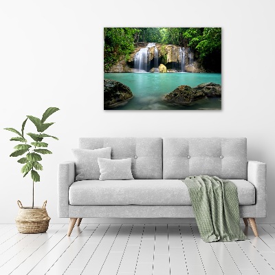 Canvas wall art Waterfall