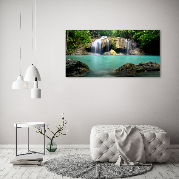 Canvas wall art Waterfall