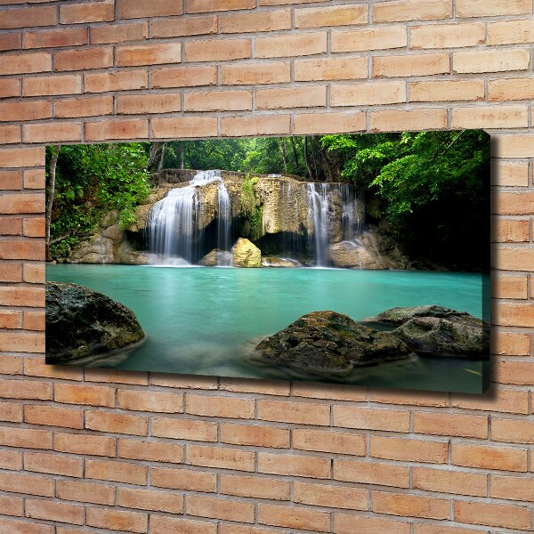 Canvas wall art Waterfall