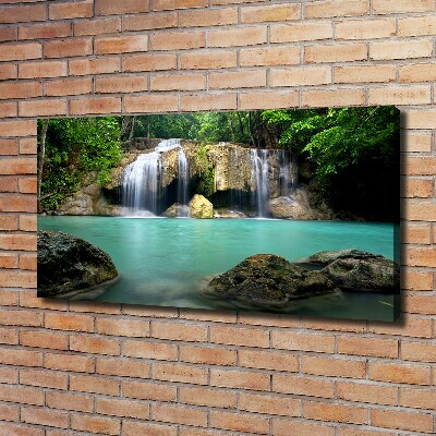 Canvas wall art Waterfall