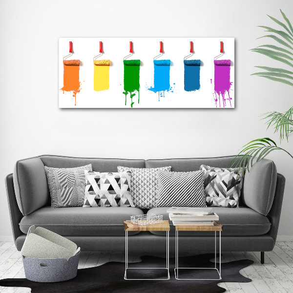 Canvas wall art Painting rollers