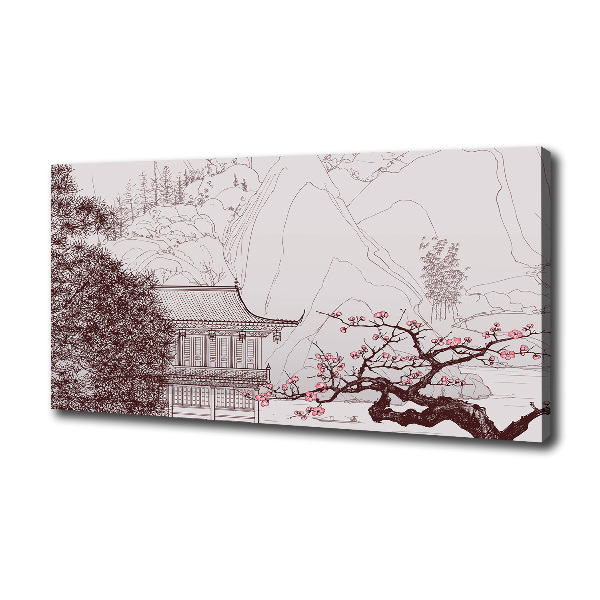 Canvas wall art Chinese landscape