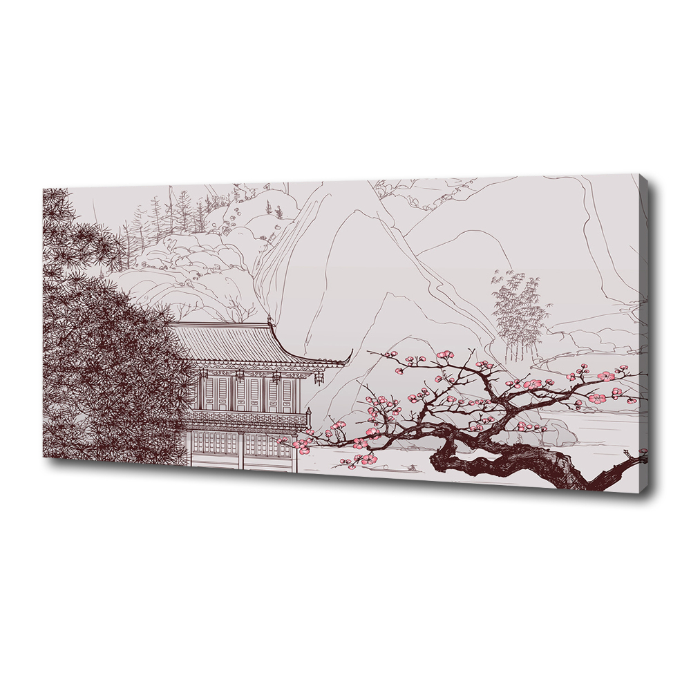 Canvas wall art Chinese landscape