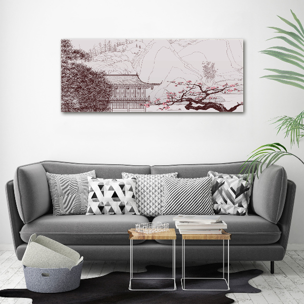 Canvas wall art Chinese landscape