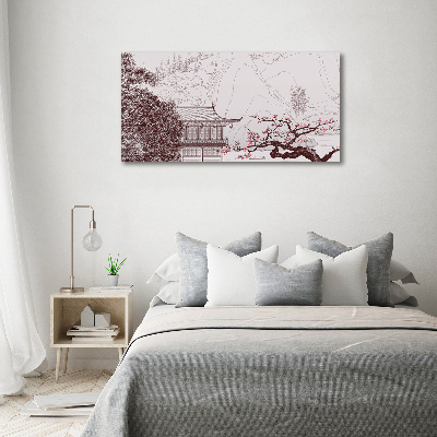 Canvas wall art Chinese landscape