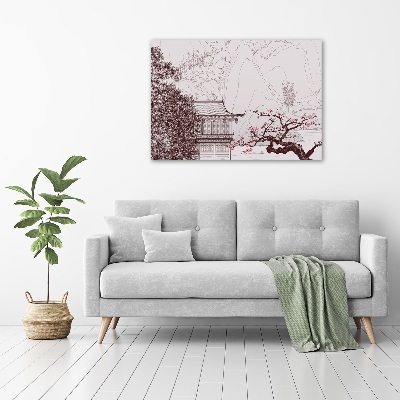 Canvas wall art Chinese landscape