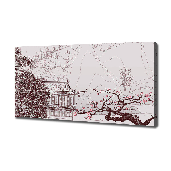 Canvas wall art Chinese landscape