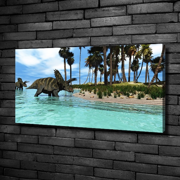 Large canvas wall art Dinosaurs