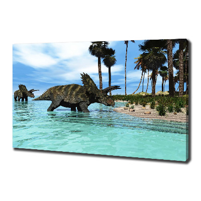 Large canvas wall art Dinosaurs