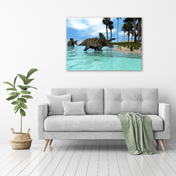 Large canvas wall art Dinosaurs