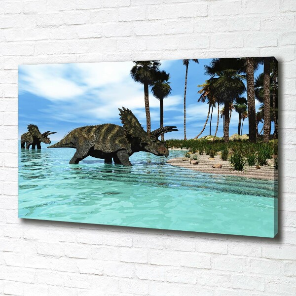 Large canvas wall art Dinosaurs