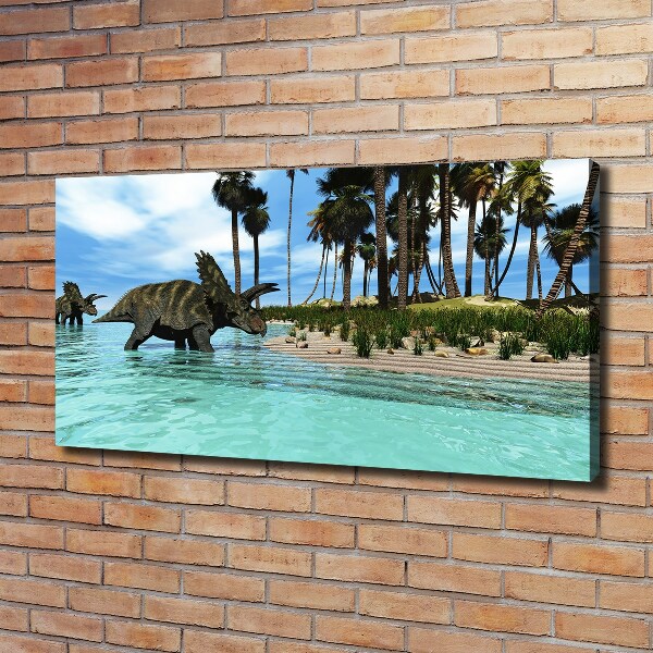 Large canvas wall art Dinosaurs