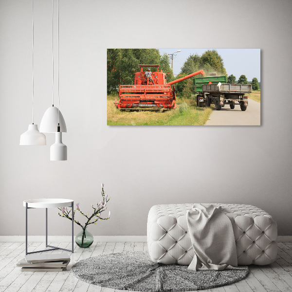 Canvas wall art Combine