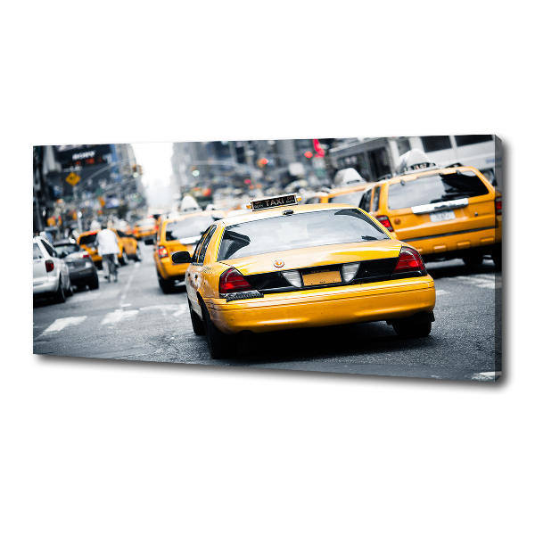 Canvas wall art New York taxis