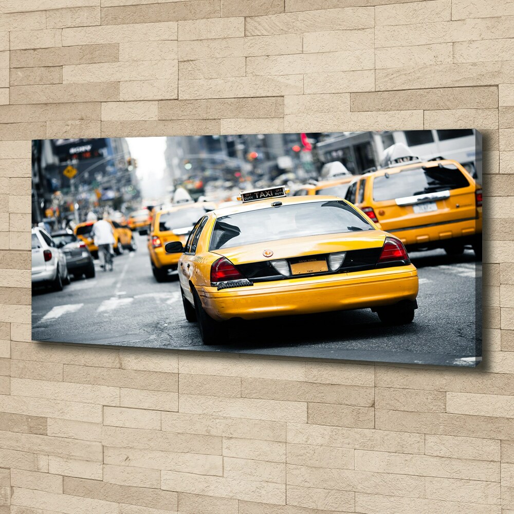 Canvas wall art New York taxis