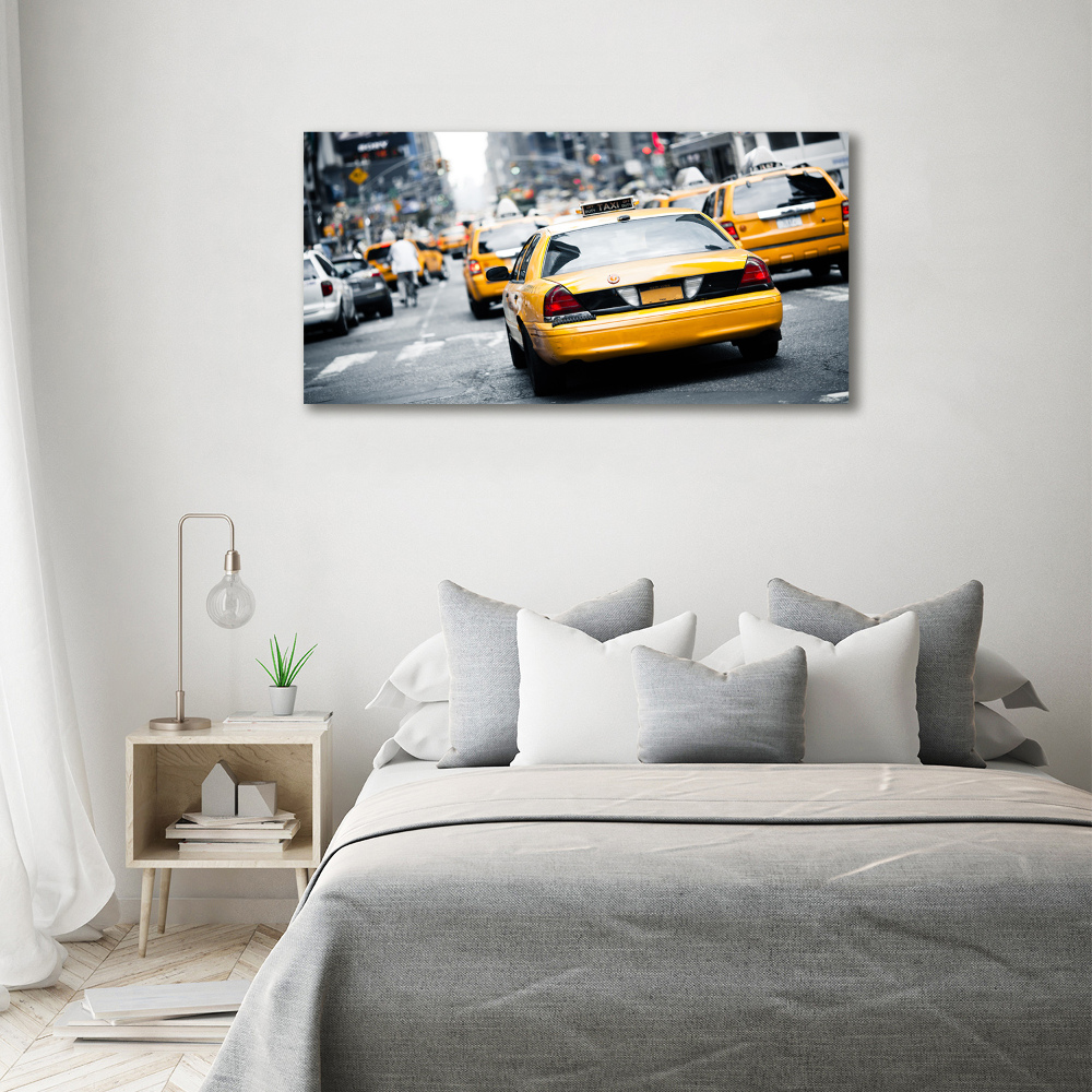 Canvas wall art New York taxis