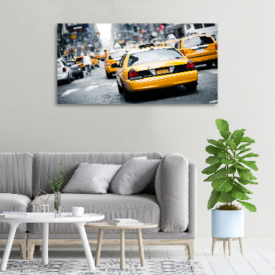 Canvas wall art New York taxis