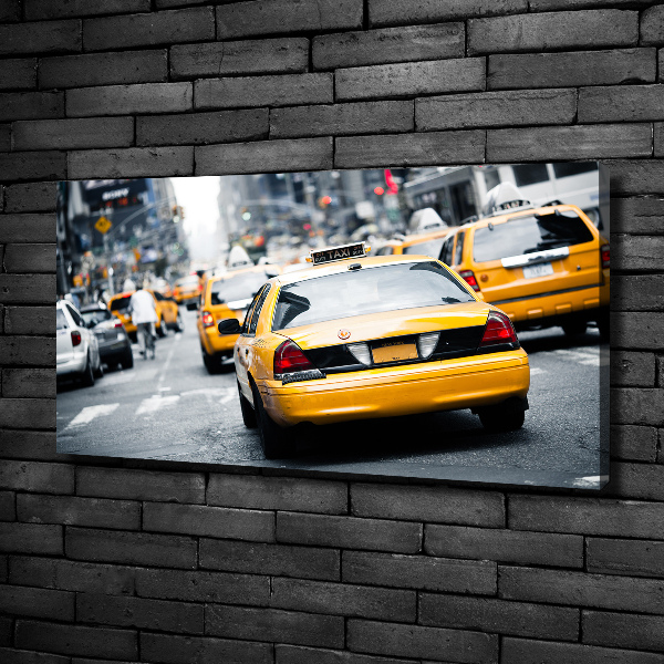 Canvas wall art New York taxis