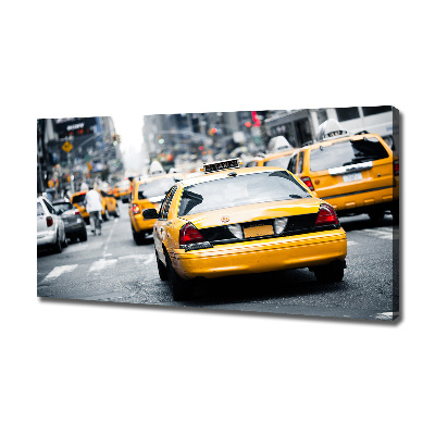 Canvas wall art New York taxis