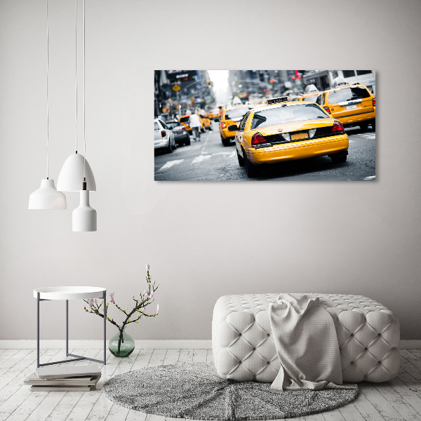 Canvas wall art New York taxis