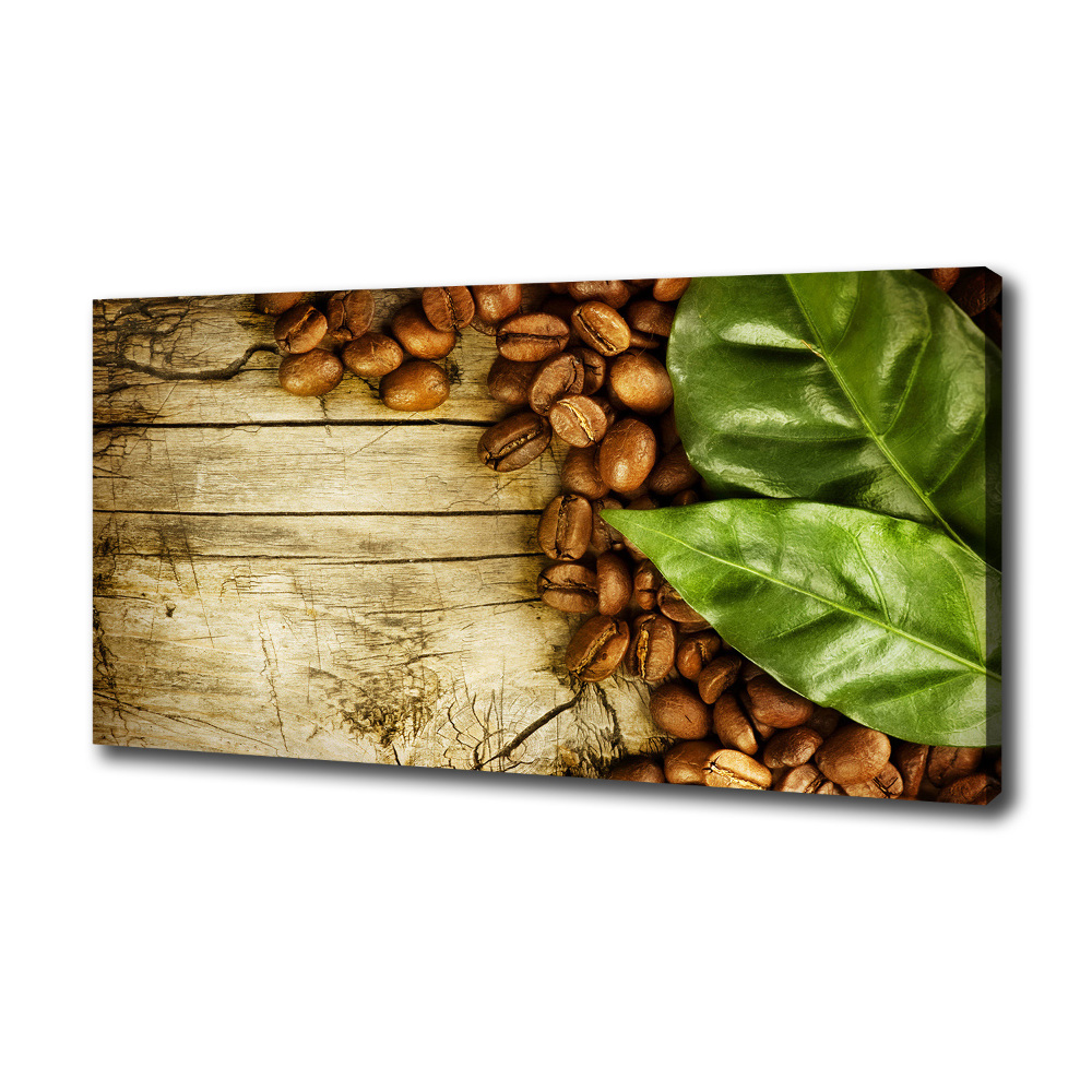 Canvas wall art Coffee and bay leaf