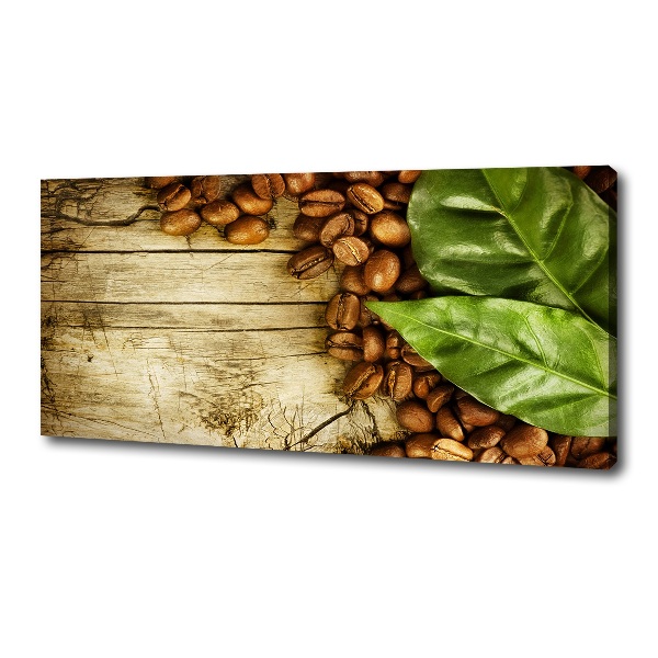 Canvas wall art Coffee and bay leaf