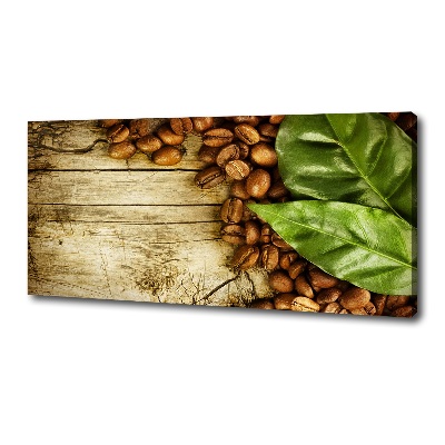 Canvas wall art Coffee and bay leaf