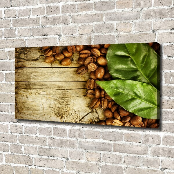 Canvas wall art Coffee and bay leaf