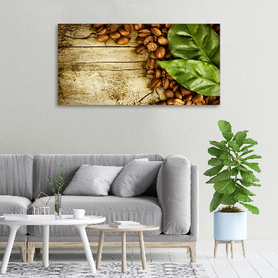 Canvas wall art Coffee and bay leaf