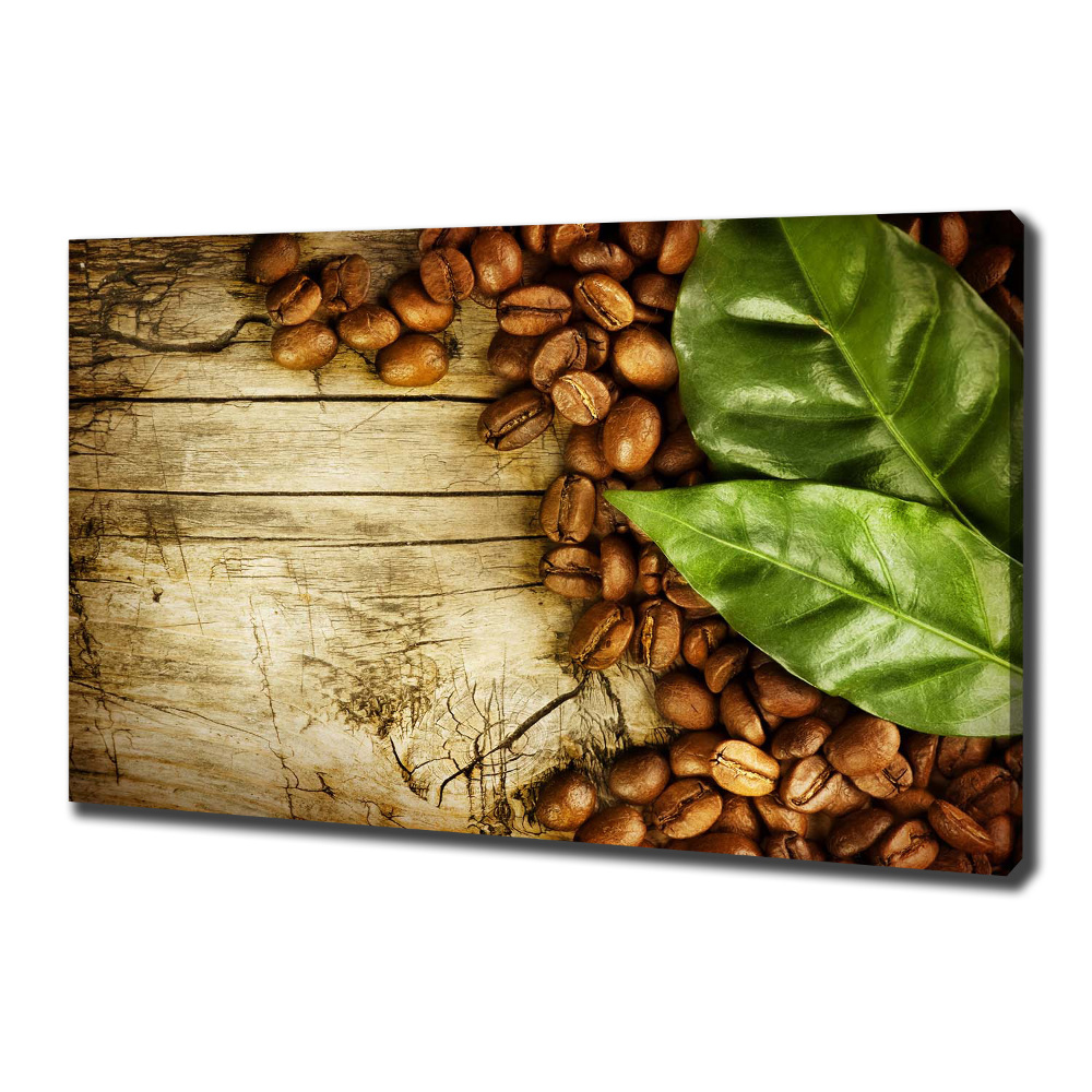 Canvas wall art Coffee and bay leaf