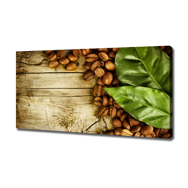 Canvas wall art Coffee and bay leaf