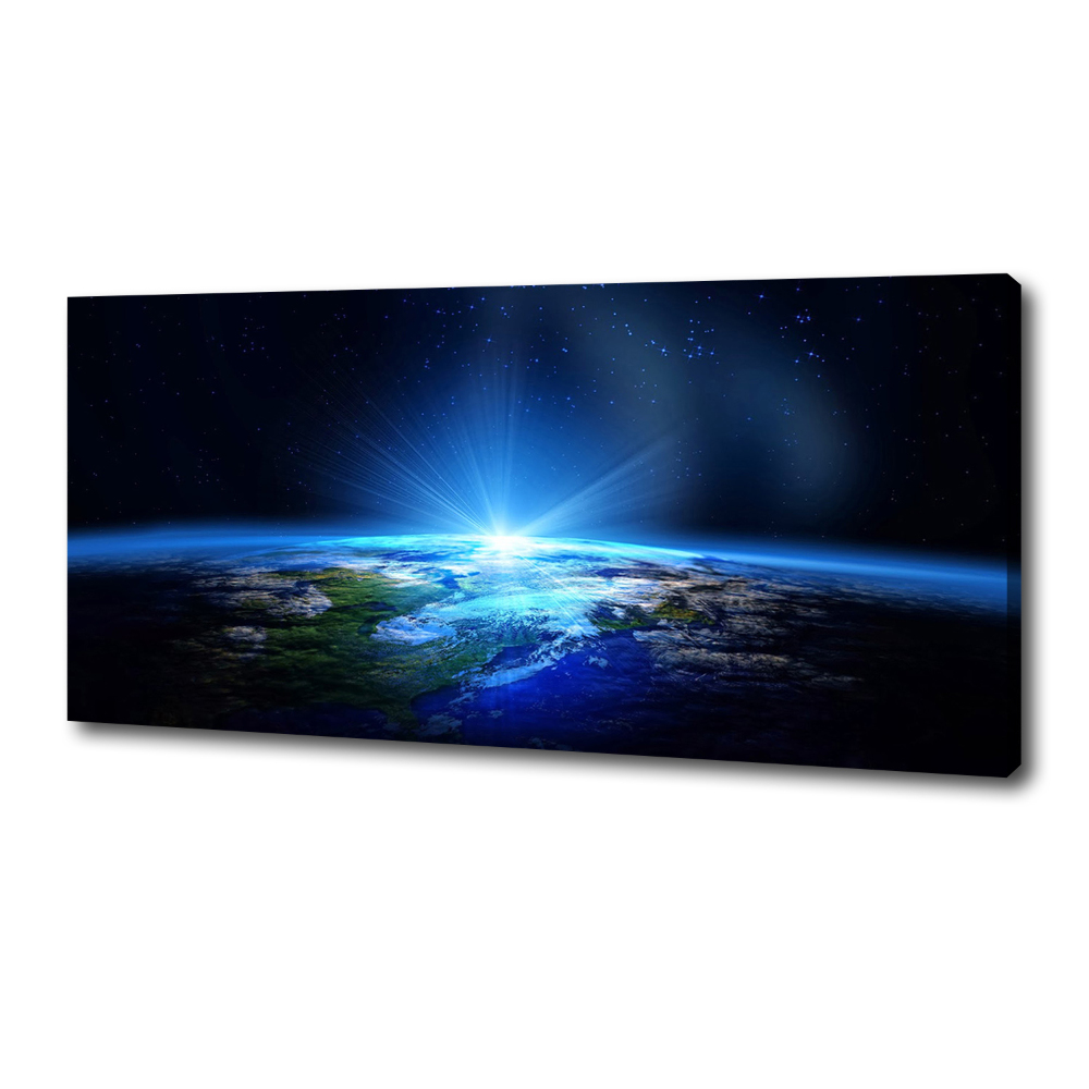 Canvas wall art Planet Earth