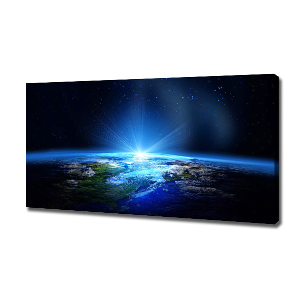 Canvas wall art Planet Earth