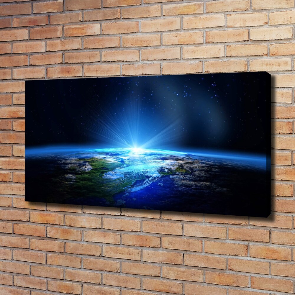 Canvas wall art Planet Earth