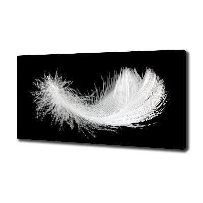 Canvas wall art Feather