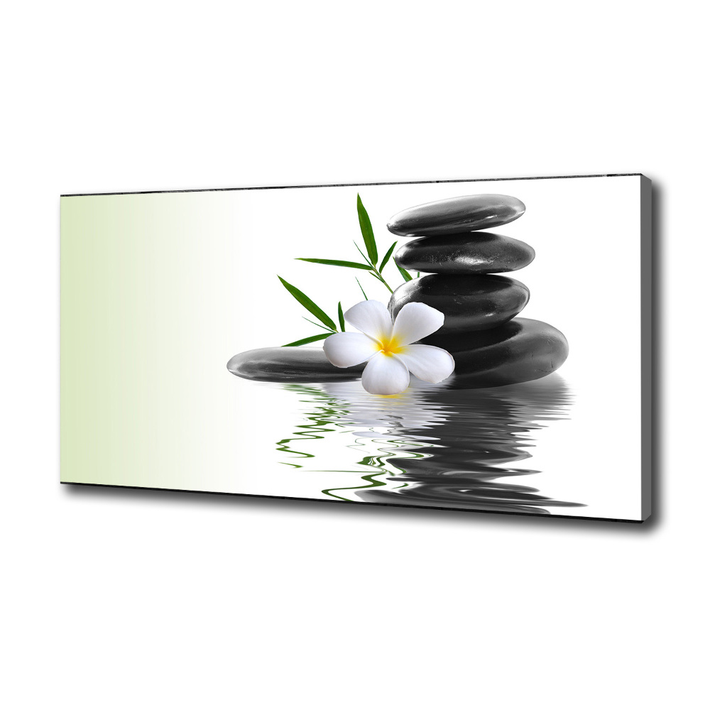 Canvas wall art Zen stones