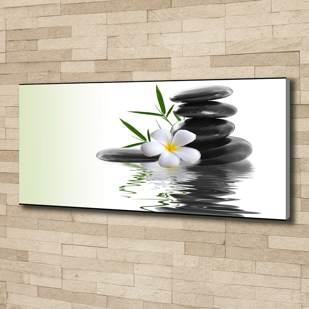 Canvas wall art Zen stones