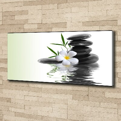 Canvas wall art Zen stones