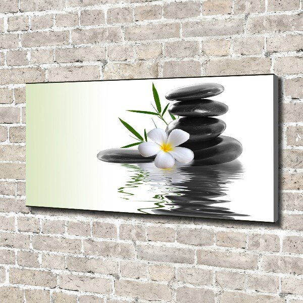 Canvas wall art Zen stones