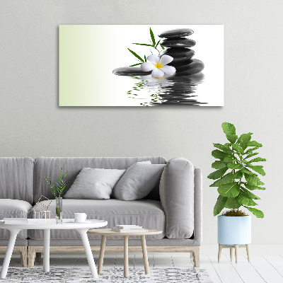 Canvas wall art Zen stones