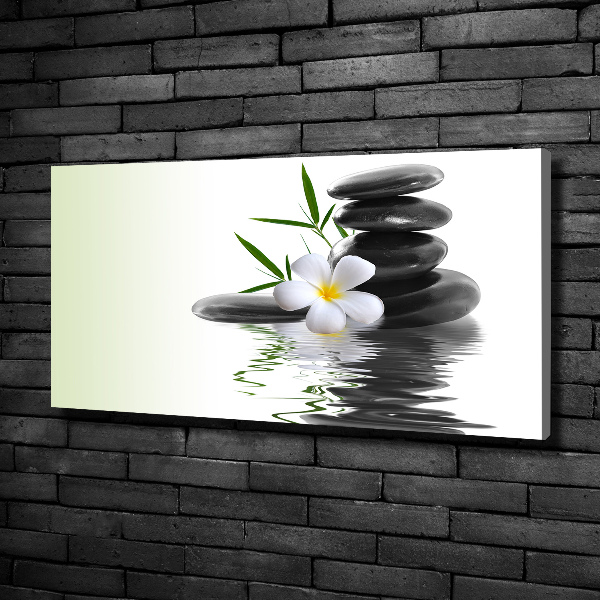 Canvas wall art Zen stones