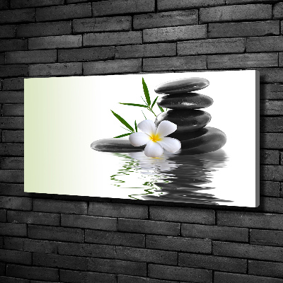 Canvas wall art Zen stones