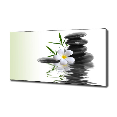 Canvas wall art Zen stones