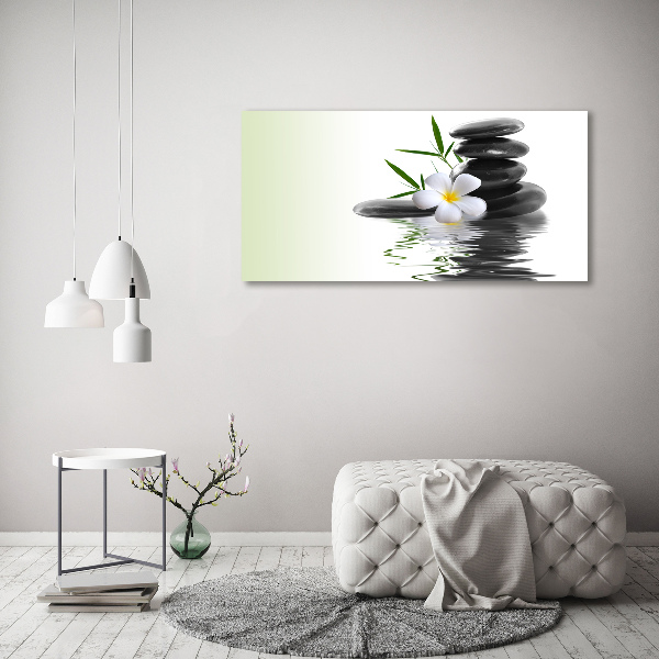 Canvas wall art Zen stones