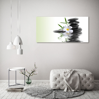 Canvas wall art Zen stones