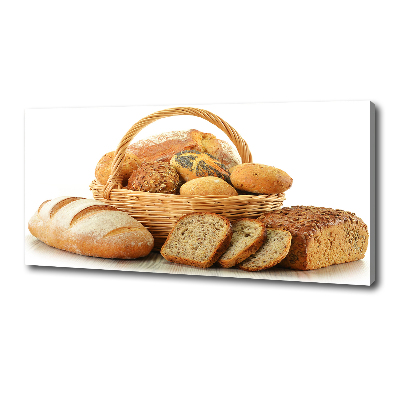 Canvas wall art Bread in the basket