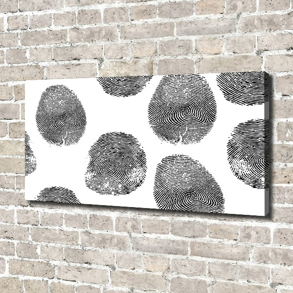 Canvas wall art Fingerprints