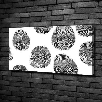 Canvas wall art Fingerprints