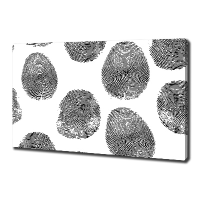 Canvas wall art Fingerprints